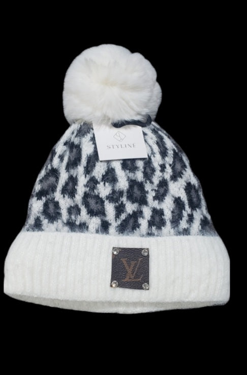 SSC LV Inspired Leopard Beanie