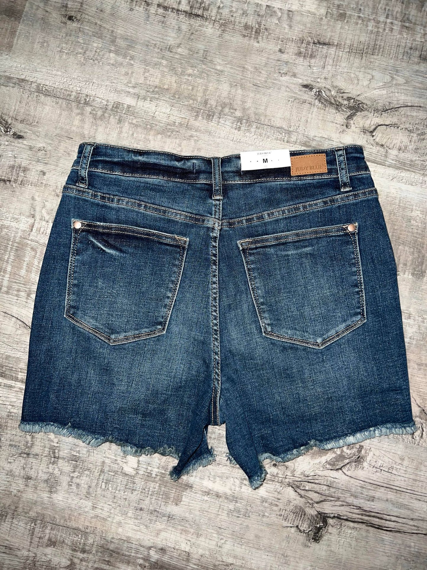 Judy Blue Hi-Rise Destroyed Cutoff Shorts