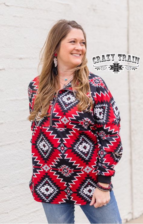 Crazy Train Bridle Up Pullover