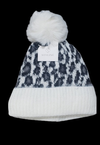 SSC Styline Leopard Print Beanie